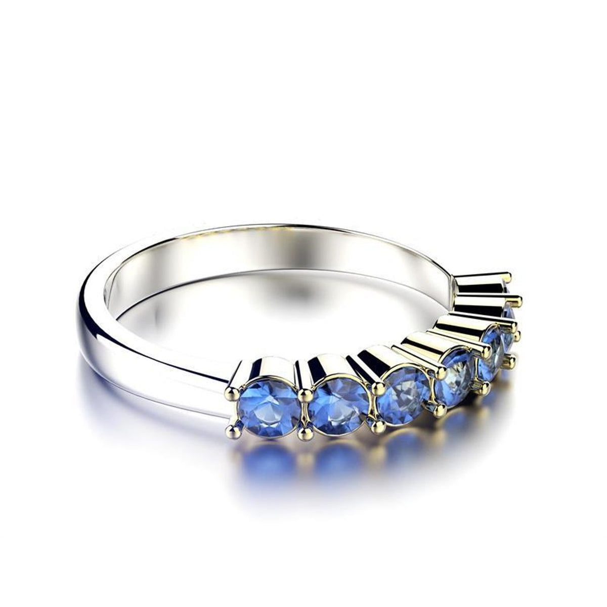 14K Yellow Gold Single Stone Ring - 0.85 ct