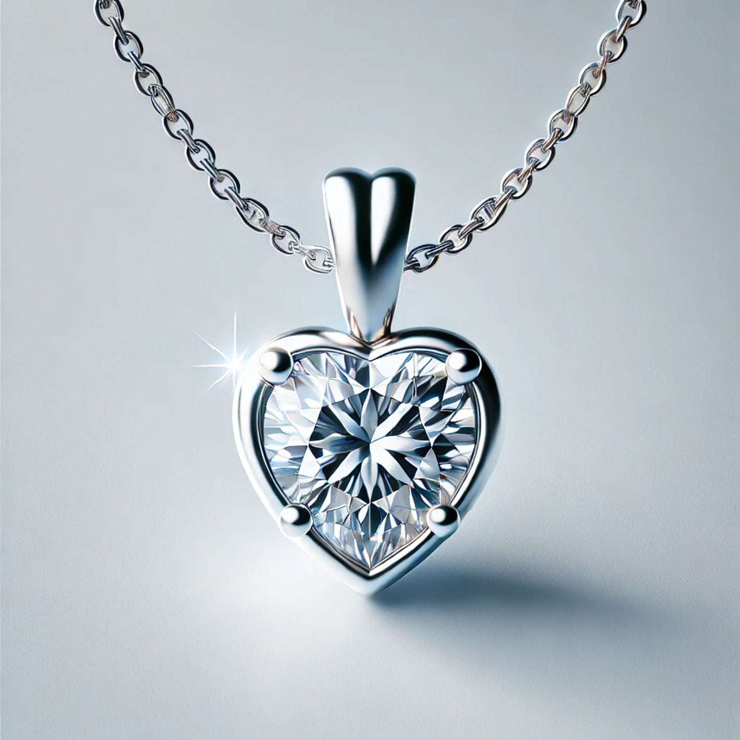 Round Natutal or Lab Grown Diamond Pendant