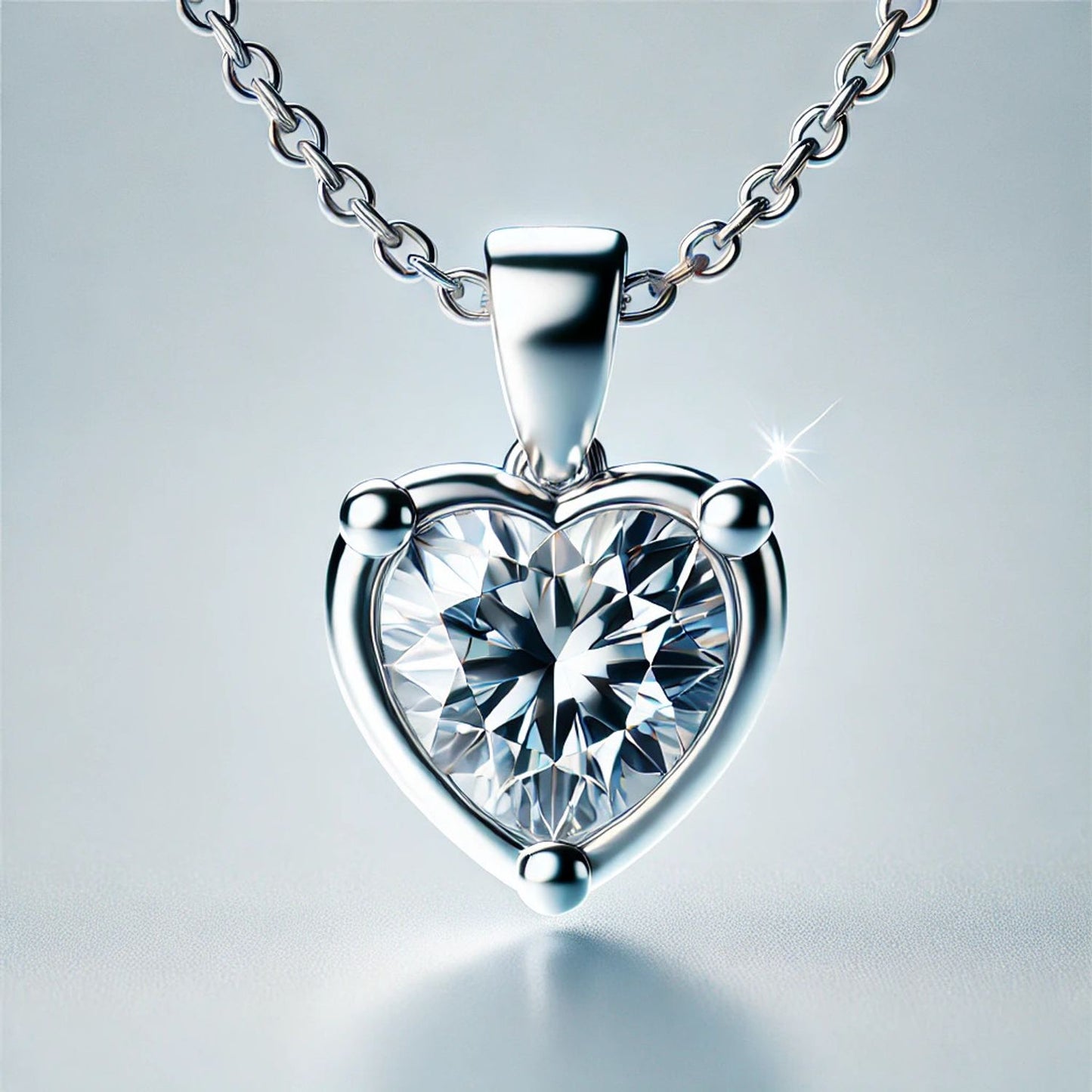 Round Natutal or Lab Grown Diamond Pendant