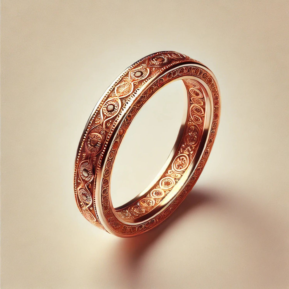 Any Metal Round Diamond Eternity Band Ring