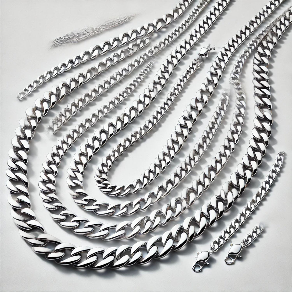 Cuban Link Chain - 16-30 inch