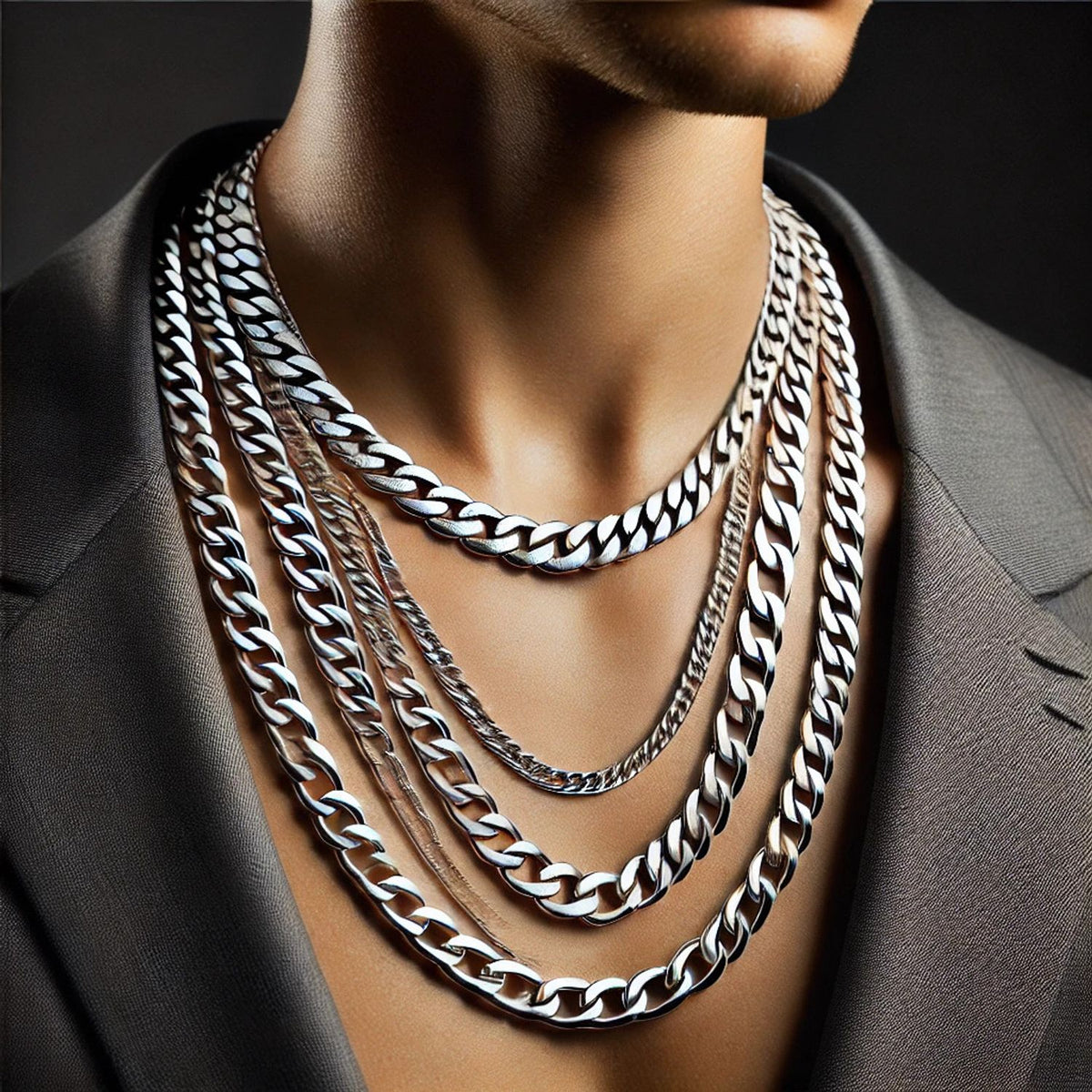 Cuban Link Chain - 16-30 inch