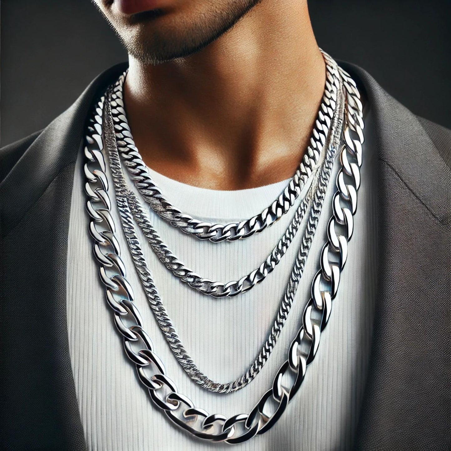 Cuban Link Chain - 16-30 inch