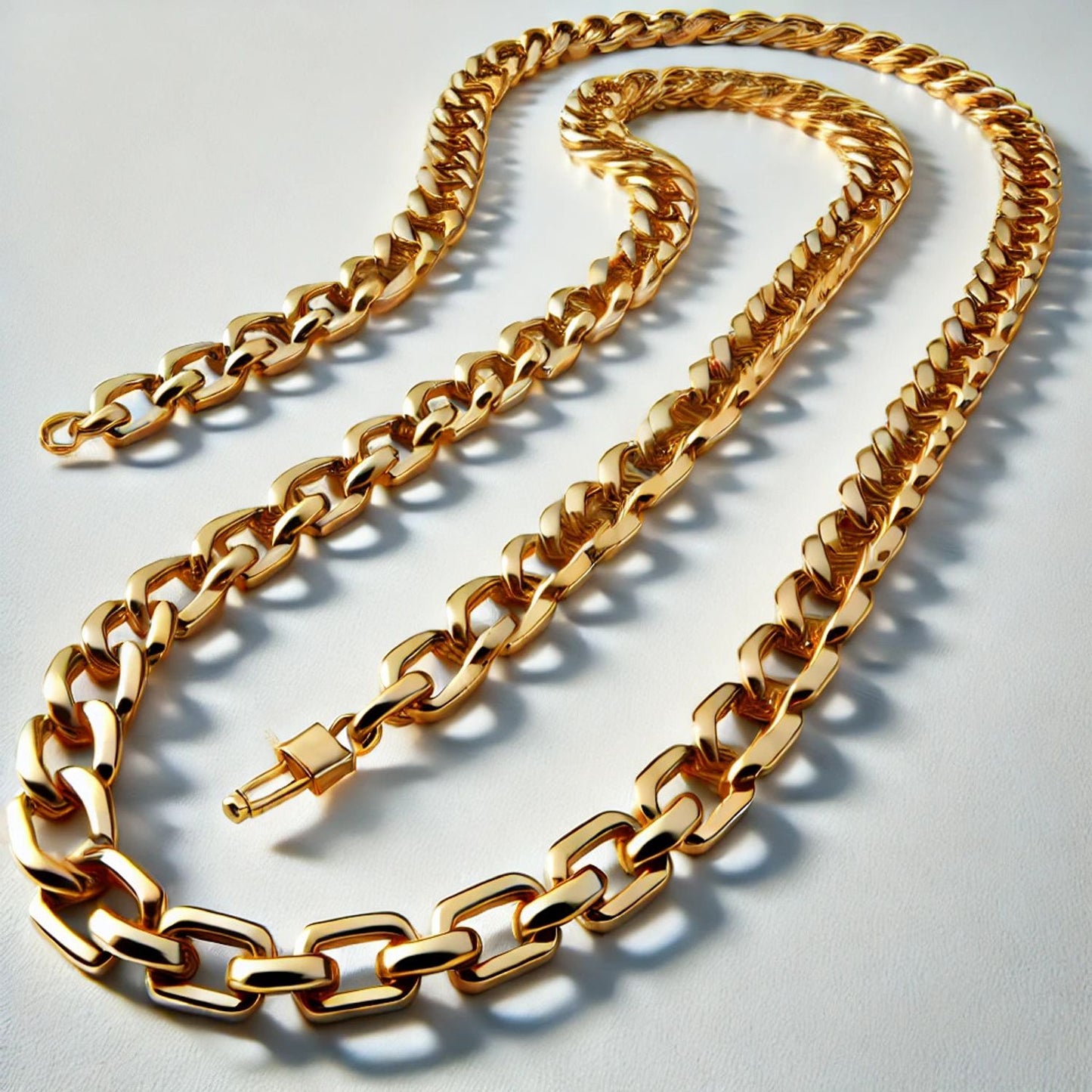 Cuban Link Chain - 16-30 inch