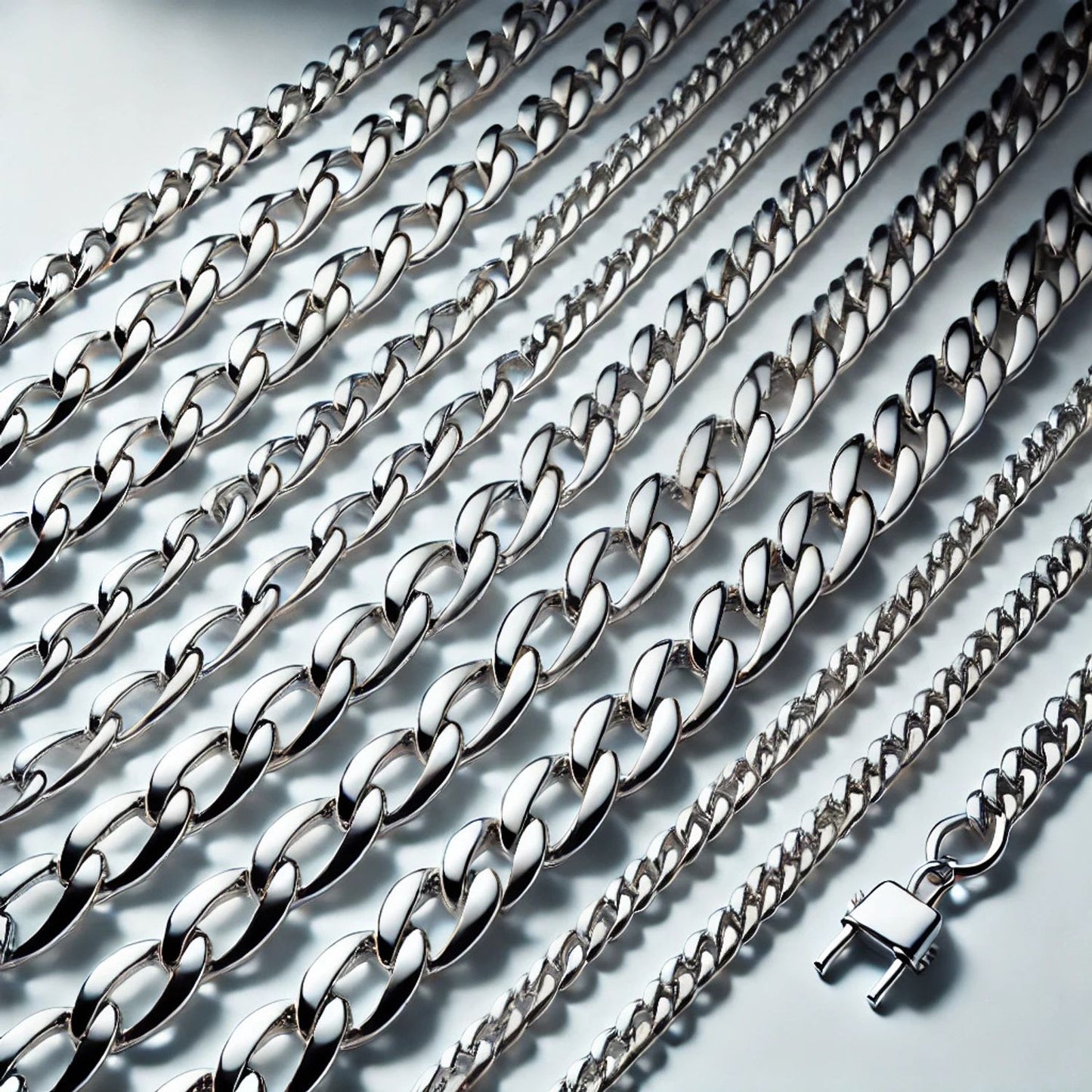 Cuban Link Chain - 16-30 inch