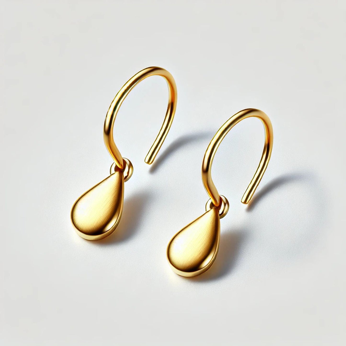 Handmade Luxurious Diamond Dainty Drop Earrings