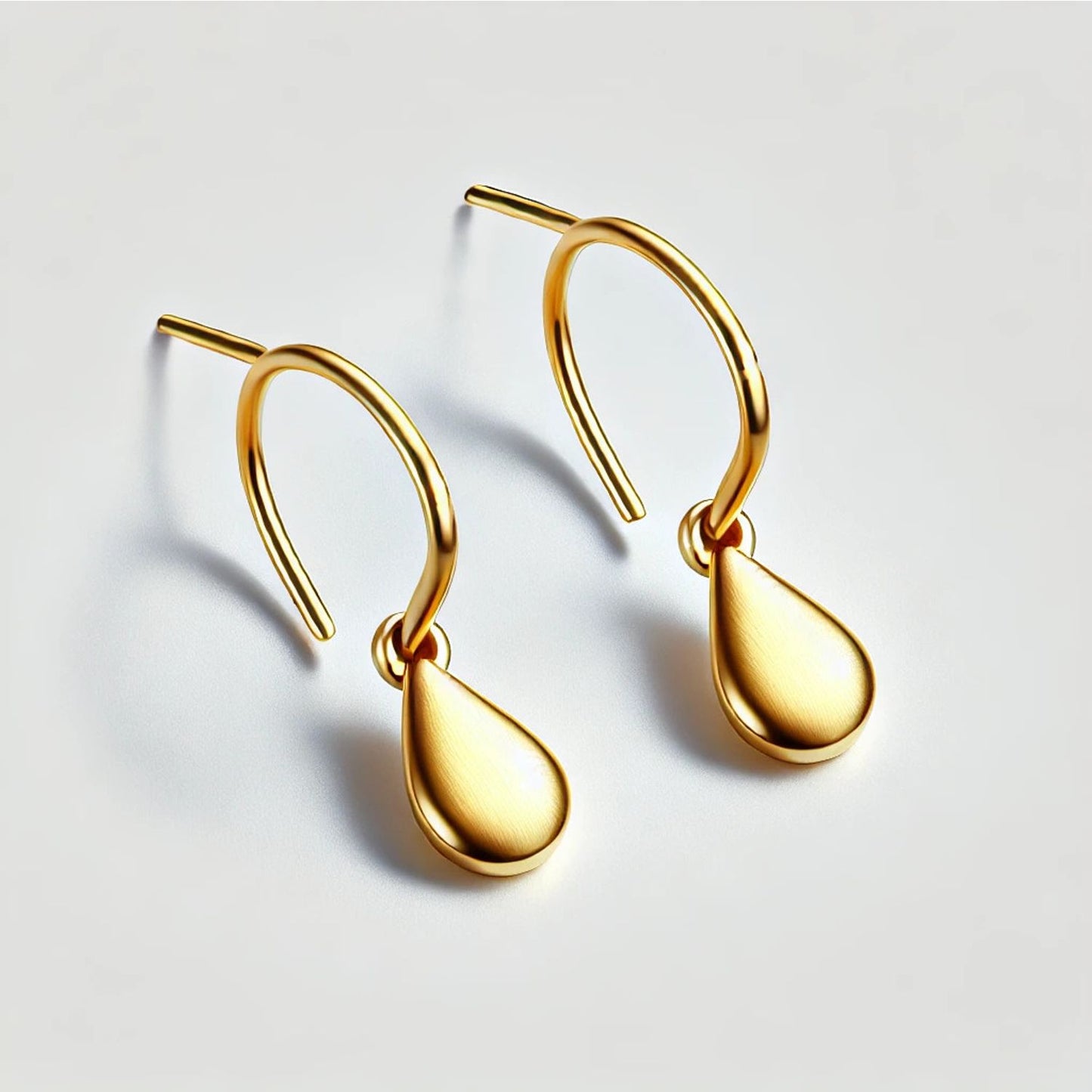 Handmade Luxurious Diamond Dainty Drop Earrings