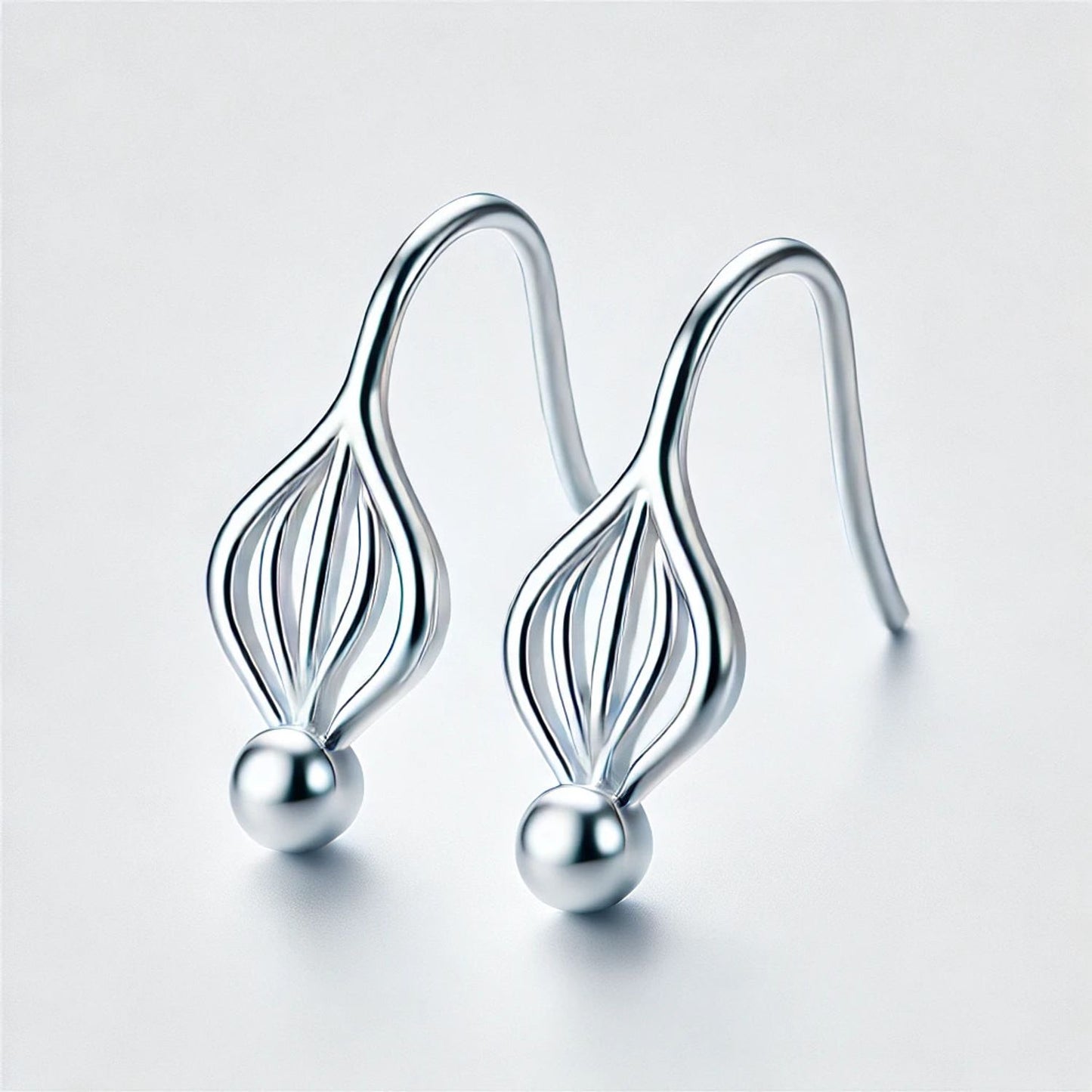 Handmade Luxurious Diamond Dainty Drop Earrings