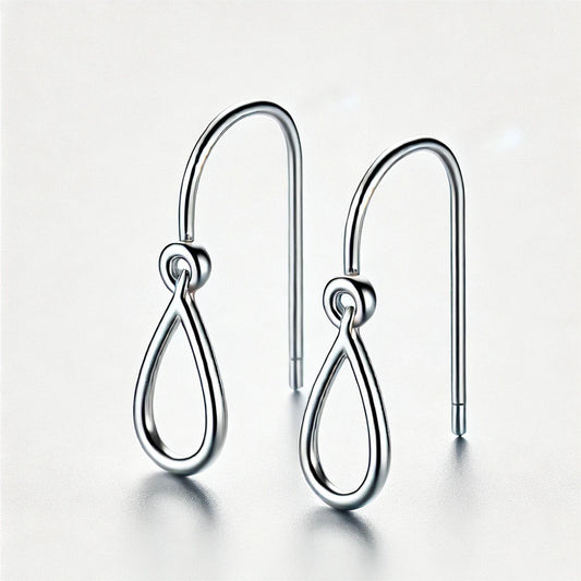 Handmade Luxurious Diamond Dainty Drop Earrings