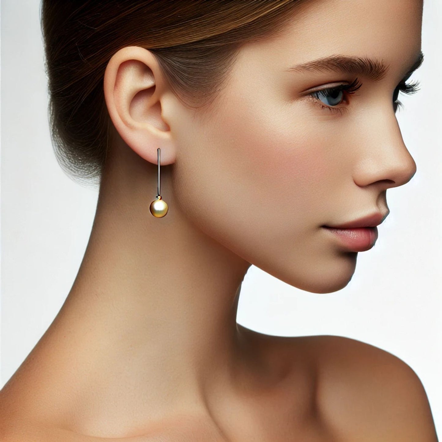 Handmade Luxurious Diamond Dainty Drop Earrings
