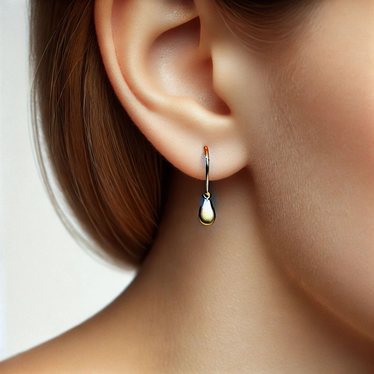 Handmade Luxurious Diamond Dainty Drop Earrings