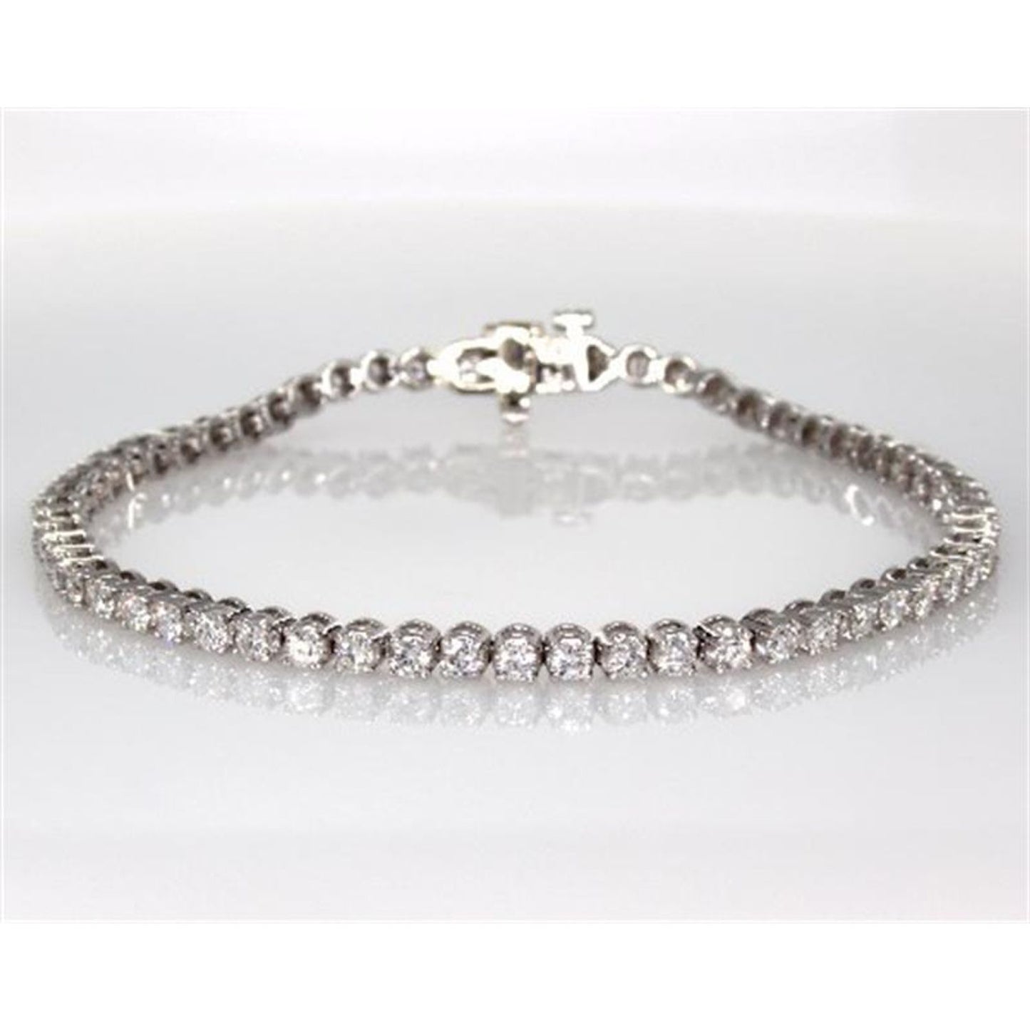 18K Yellow Gold Dia Bracelet - 1.01 ct