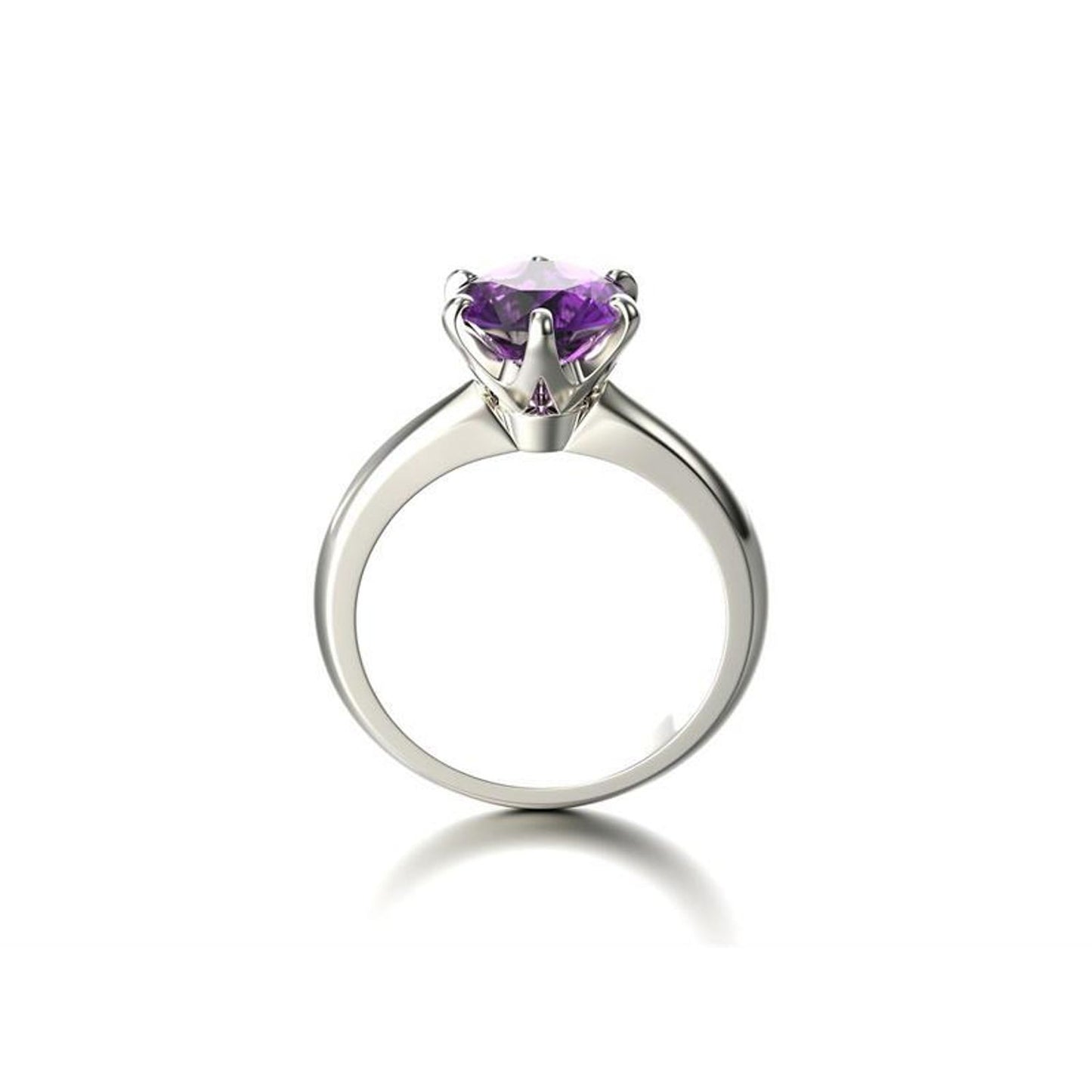 18K White Gold Fancy Diamond Ring - 0.28 ct