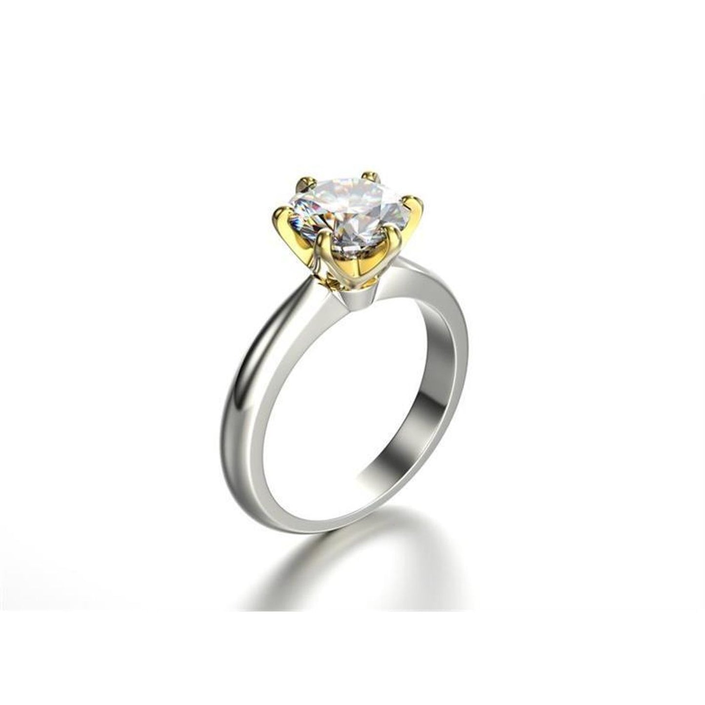 Platinum Luxury Designer Ring - 1.40 ct