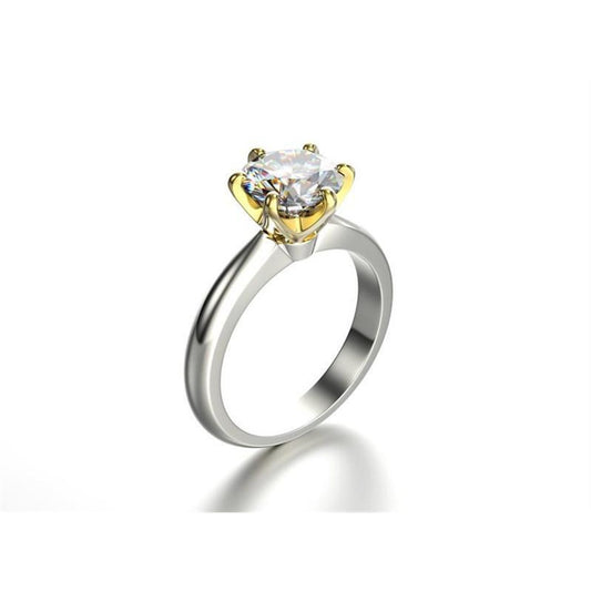 Platinum Luxury Designer Ring - 1.40 ct