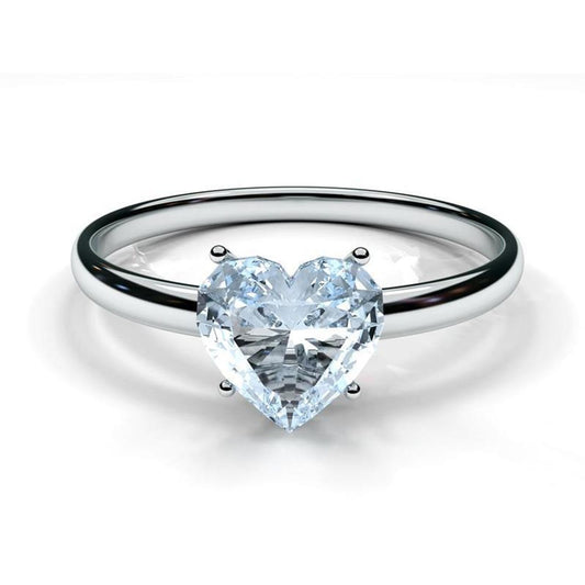 14K Yellow Gold Single Stone Ring - 0.85 ct