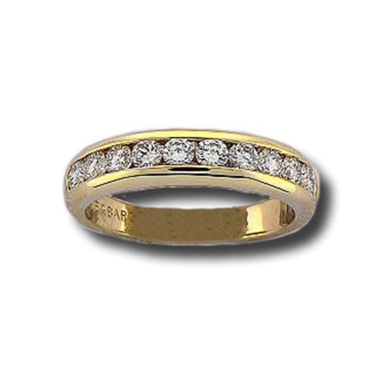 18K Yellow Gold Mainline Diamond Ring - 0 ct