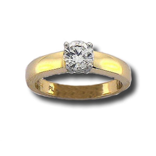 14K Yellow Gold Lady's Luxury Ring - 0 ct